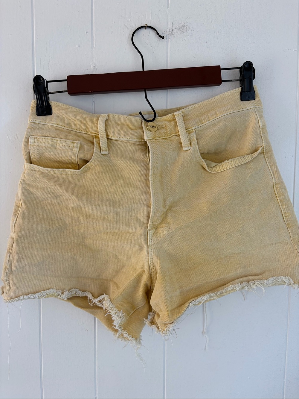 Frame me Brigitte shorts yellow 27